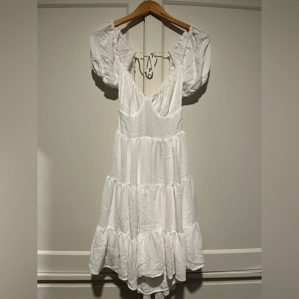 Princess Polly Danny White Mini Dress - Picture 3 of 5